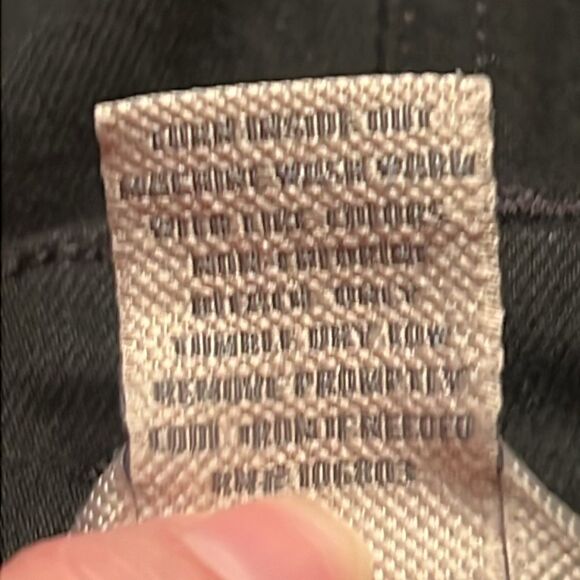 Duluth Trading Company black Jeans 10 - Picture 7 of 8